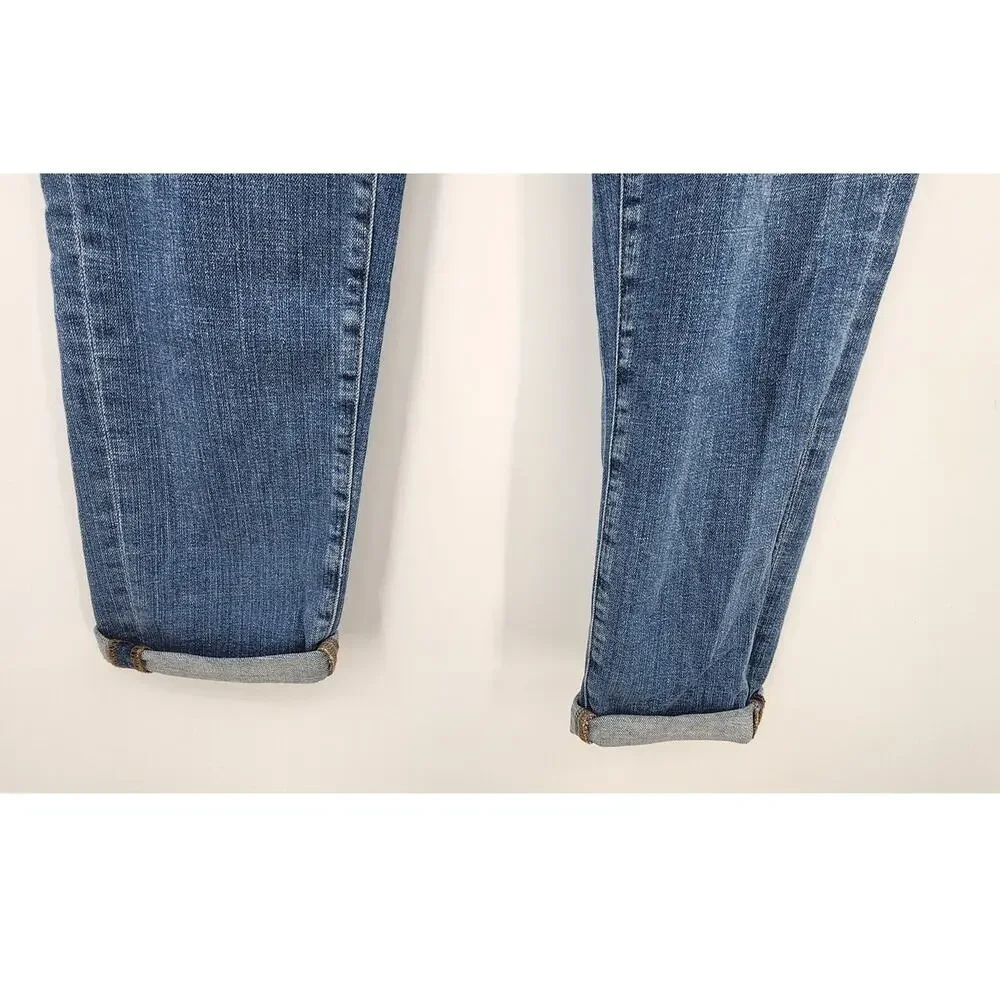 Eileen Fisher Organic-Cotton‎ Stretch Boyfriend Jeans Size 6 S18BD